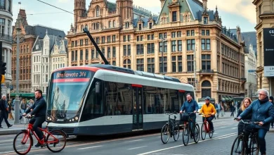 Antwerp şehir içi ulaşım rehberi: Tramvay, otobüs, bisiklet ve toplu taşıma ağı ile şehri keşfedin.