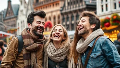 Belçika festivalinde mutlu Türk aile, renkli etkinliklerin tadını çıkarırken unutulmaz anılar biriktiriyor.