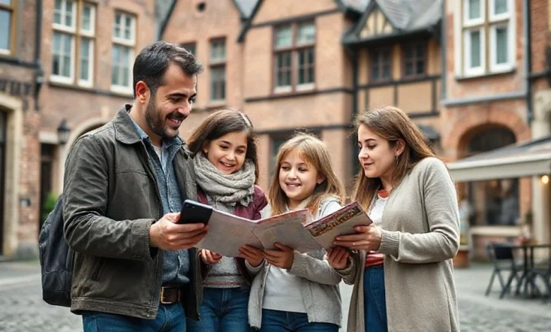Belçika'da bütçe dostu şehirleri keşfeden Türk aile. Yaşam maliyeti ve yerleşim rehberi.